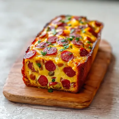 Cake au Chorizo : Simple et Savoureux