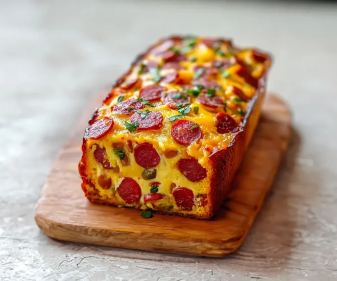Cake au Chorizo Simple et Rapide : Moelleux et Savoureux