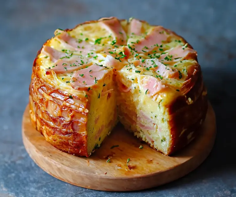 Cake au Jambon et Gruyère : Un Délice Moelleux et Savoureux