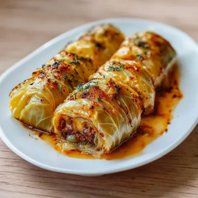 Choux Farcis Caramélisés : Un Plat Réconfortant