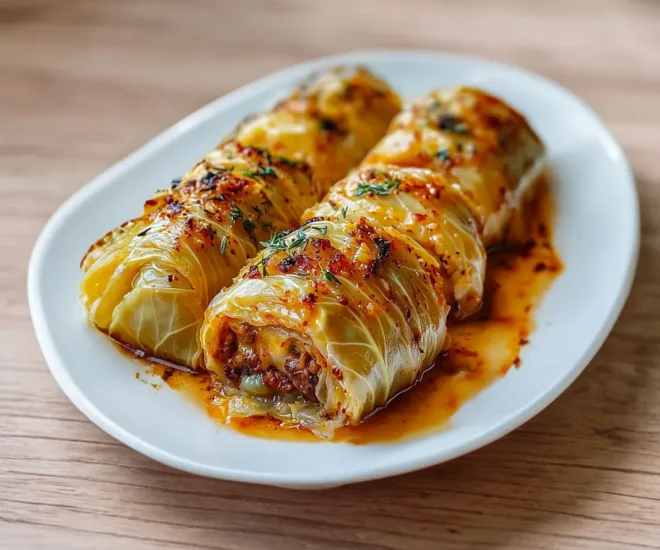 Choux Farcis Caramélisés : Un Plat Gourmand et Réconfortant !