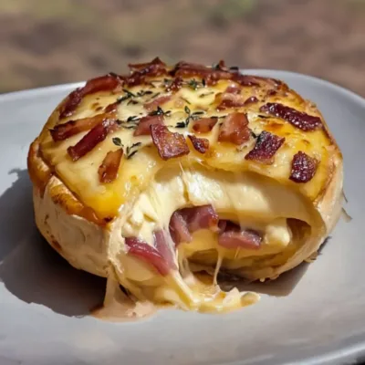 Feuilleté au Camembert et Lardons : Un Délice Gourmand