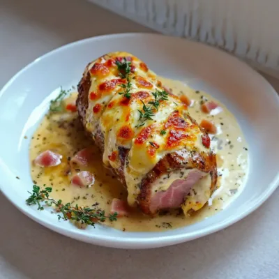 Filet Mignon au Boursin Gratiné : Recette Savoureuse
