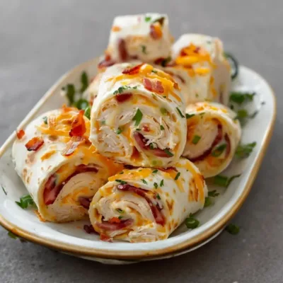 Rouleaux Ranch au Poulet et au Bacon
