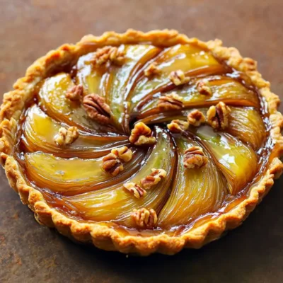 Tarte Gourmande aux Endives Caramélisées et Noix