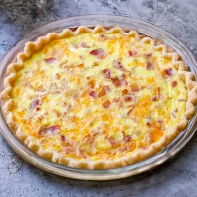Tarte jambon gruyère facile et rapide