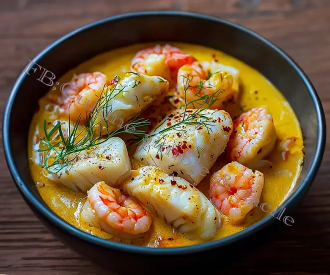 Blanquette de Poisson Coco & Curry : Un Voyage Culinaire Exotique