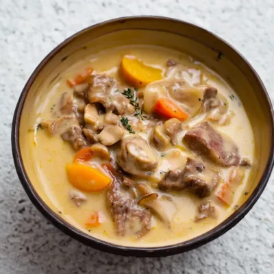 Blanquette de Veau à l’Ancienne : Recette Familiale