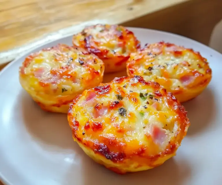 Bouchées Jambon-Fromage Fondantes