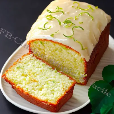Cake Ultra Moelleux au Citron Vert : Fraîcheur Assurée