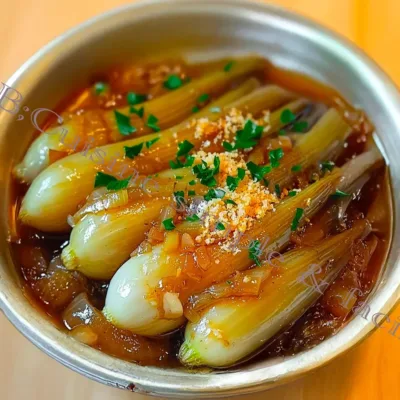 Endives Braisées à la Parisienne