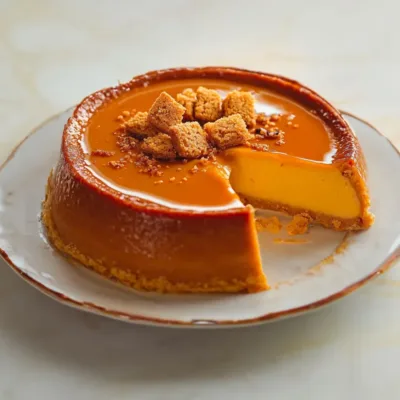 Flan au Spéculoos : Dessert Onctueux et Gourmand