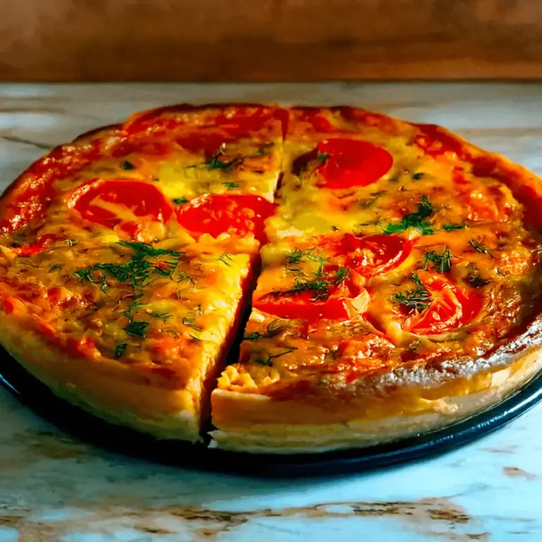 Flan salé aux saveurs provençales