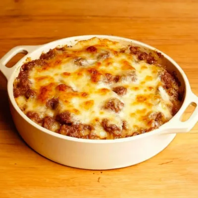 Gratin de Pommes de Terre à la Viande Hachée