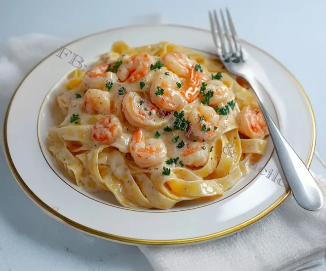 Tagliatelles aux Fruits de Mer – Un Plat Italien Raffiné et Savoureux 🍝🍤✨