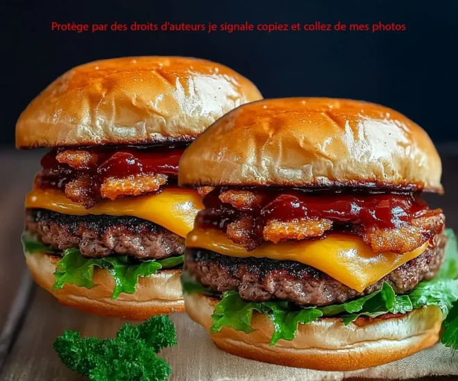 Burger Barbecue Maison : Savoureux et Fondant