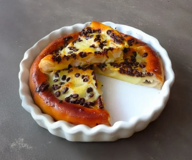 Clafoutis aux Poires et au Chocolat : Un Duo Fondant et Fruité