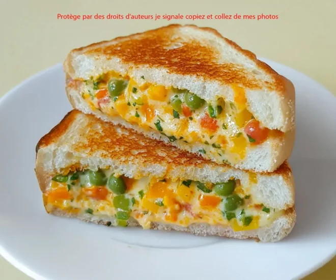 Croque Légumes & Fromage Fondant : Recette Végétarienne