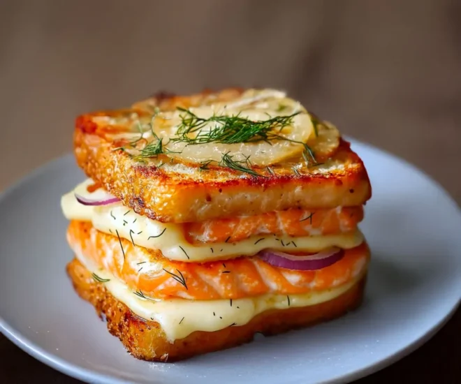 Croque Saumon & Fromage à l’Aneth : Délicieux et Rapide