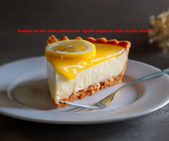 Éclat de Citron : Ma Tarte Mascarpone Facile pour un Dessert Frais et Fondant à Tomber !