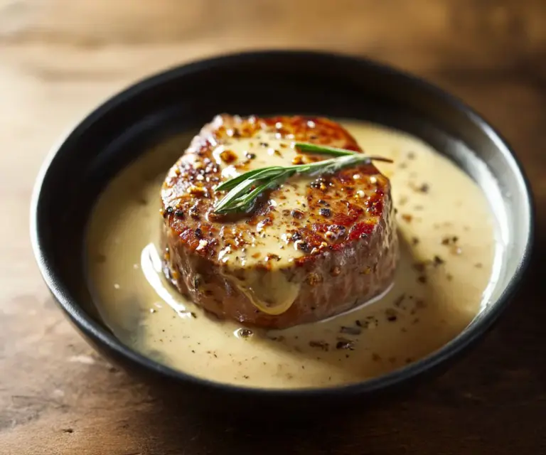 Filet Mignon de Veau à la Sauce Crémée : Fondant et Raffiné
