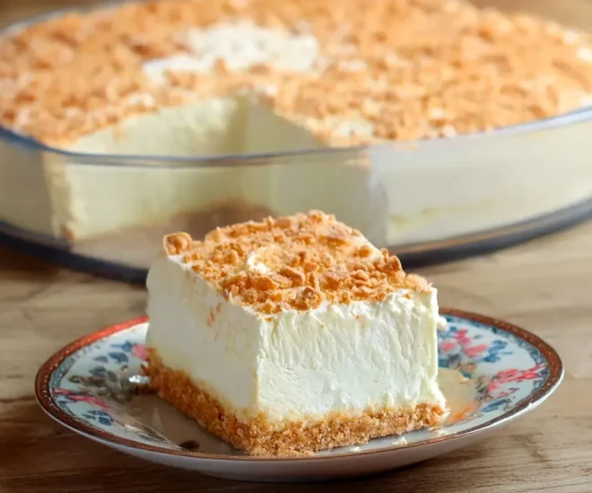 Gâteau au fromage classique Woolworth sans cuisson