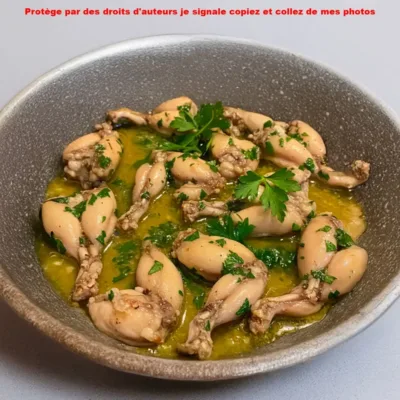 Grenouilles Sautées au Beurre Doux et Persil