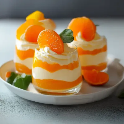 Mousse légère aux clémentines : un dessert fruité