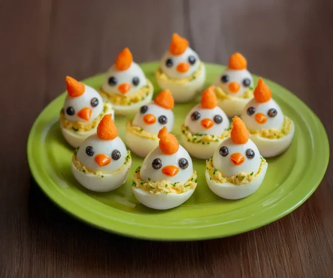 🐣 Œufs Mimosa Poussins : Trop Mignons pour Être Manger !