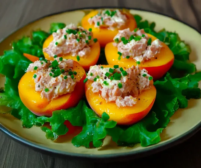 Pêches au Thon Légères et Raffinées 🍑🐟