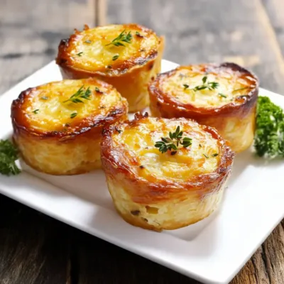 Petits Flans au Thon Moelleux : Recette Facile
