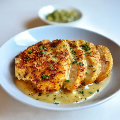 Poulet en Croûte de Parmesan Facile et Savoureux