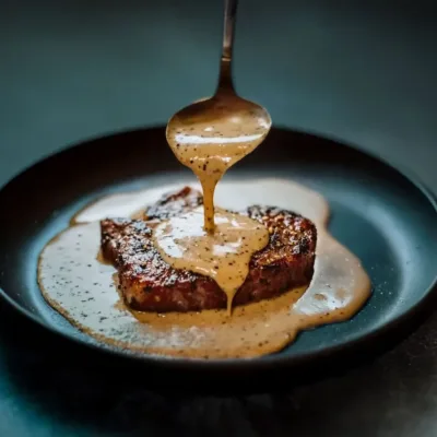 Recette de Sauce au Poivre Crémeuse et Savoureuse