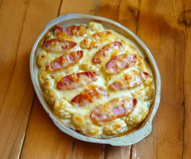 🧀🥦 Tartiflette Allégée au Chou-Fleur : Un Gratin Savoureux et Réconfortant ! ✨