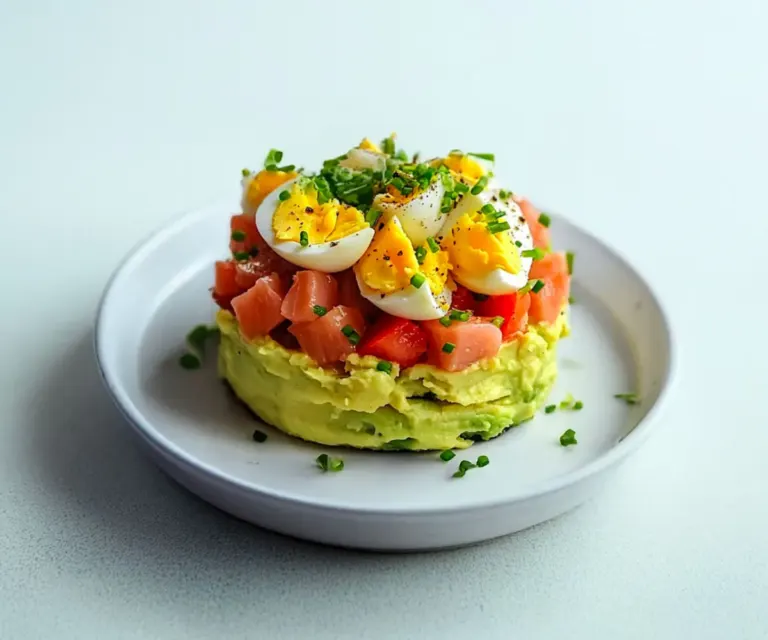 Verrines Fraîcheur : Avocat, Thon, Tomates et Œuf