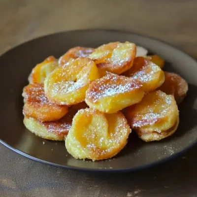 Beignets de Pommes à la Poêle : Légers et Savoureux