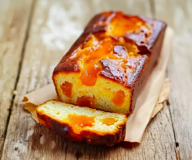 Cake au Yaourt aux Abricots Moelleux et Fruité
