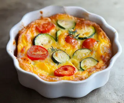 Clafoutis aux Légumes : Un Délice Estival et Léger
