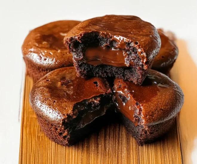 Fondants Coulants au Chocolat : Le Délice Ultime au Cœur Fondant