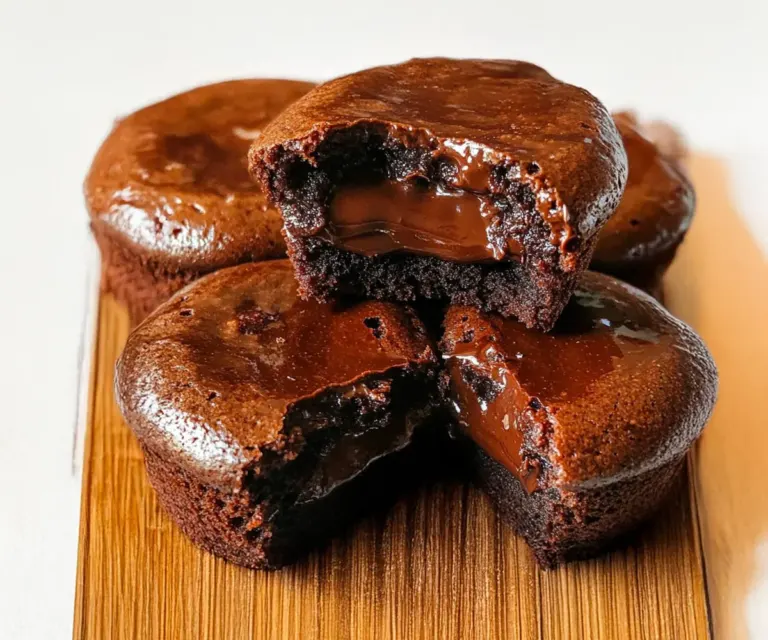 Fondants Coulants au Chocolat : Le Délice Ultime au Cœur Fondant
