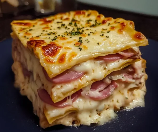 Lasagnes au jambon et fromage : un plat fondant et réconfortant