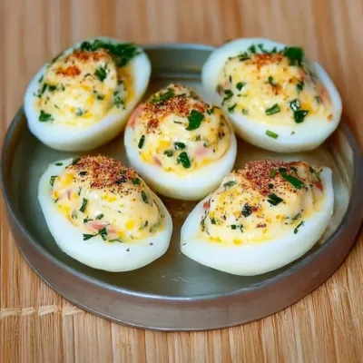 Œufs Durs à la Dijonnaise – Recette Crémeuse