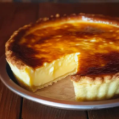 Tarte au Flan de Grand-mère : Recette Crémeuse