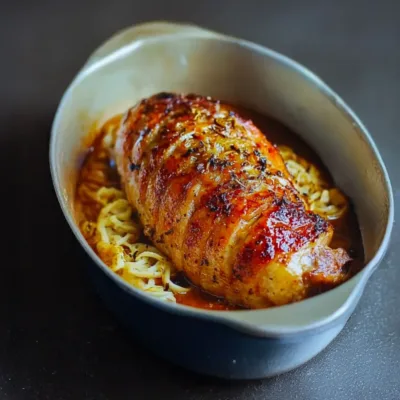 Rôti de Porc à la Moutarde et au Miel