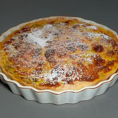 Tarte à la Rhubarbe de Mamie : Délice Lorrain