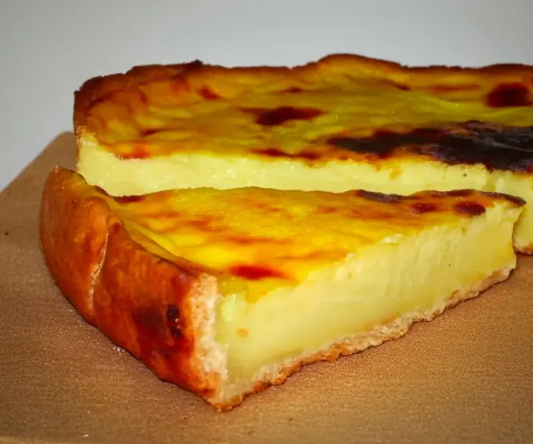 Tarte au flan à l&rsquo;ancienne de ma grand-mère
