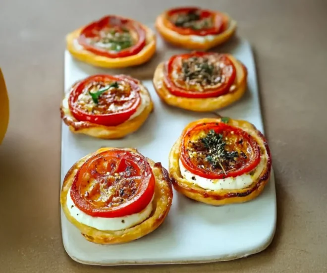 Tartelettes Chorizo, Tomate et Chèvre : Une Explosion de Saveurs Méditerranéennes