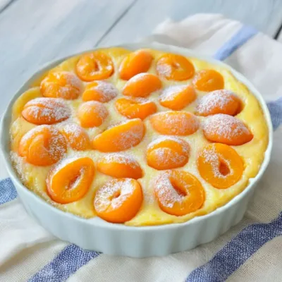 Clafoutis aux abricots fondants : recette facile