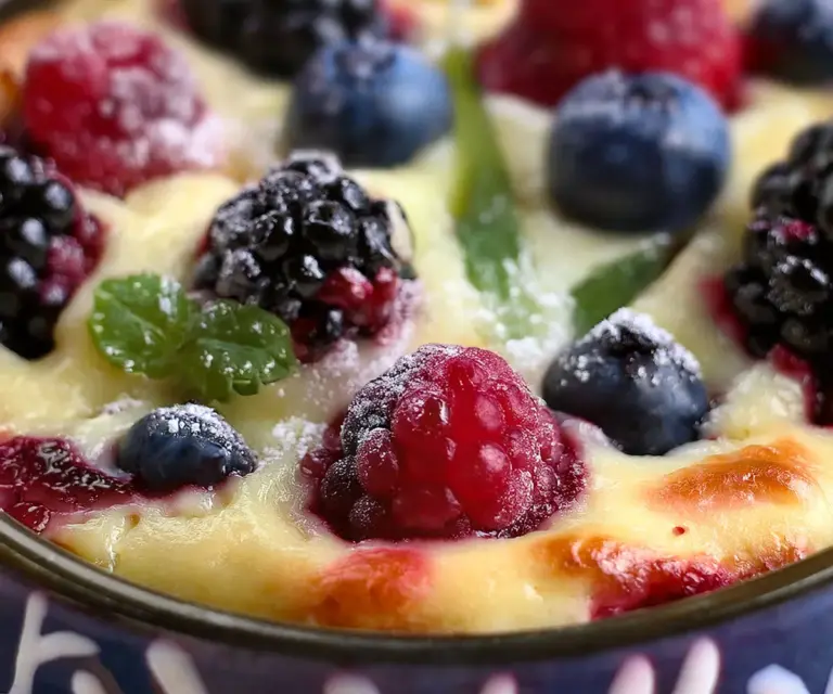 Clafoutis aux Fruits Rouges : Moelleux, Fruité et Facile à Réaliser