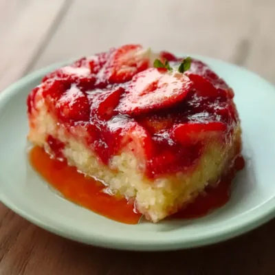 Pouding Chômeur aux Fraises : Douceur Estivale